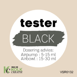 tester etiket | pure air |  black