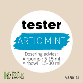 tester etiket | pure air |  artic mint