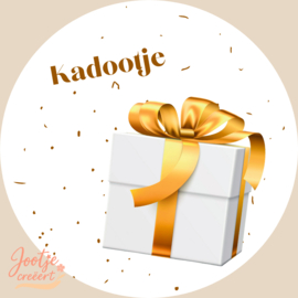 Sluitsticker – Kadootje