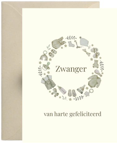 Kaart – Zwanger