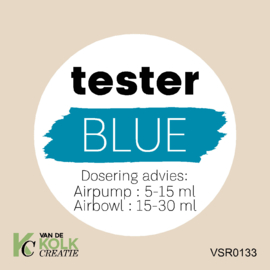 tester etiket | pure air |  blue
