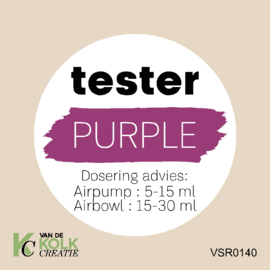 tester etiket | pure air |  purple