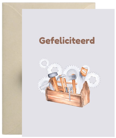 Kaart – Gefeliciteerd gereedschap