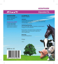 Glijmiddel  5 ltr