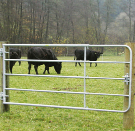 Weiderasterpoort, verstelbaar, hoogte 1,10 meter