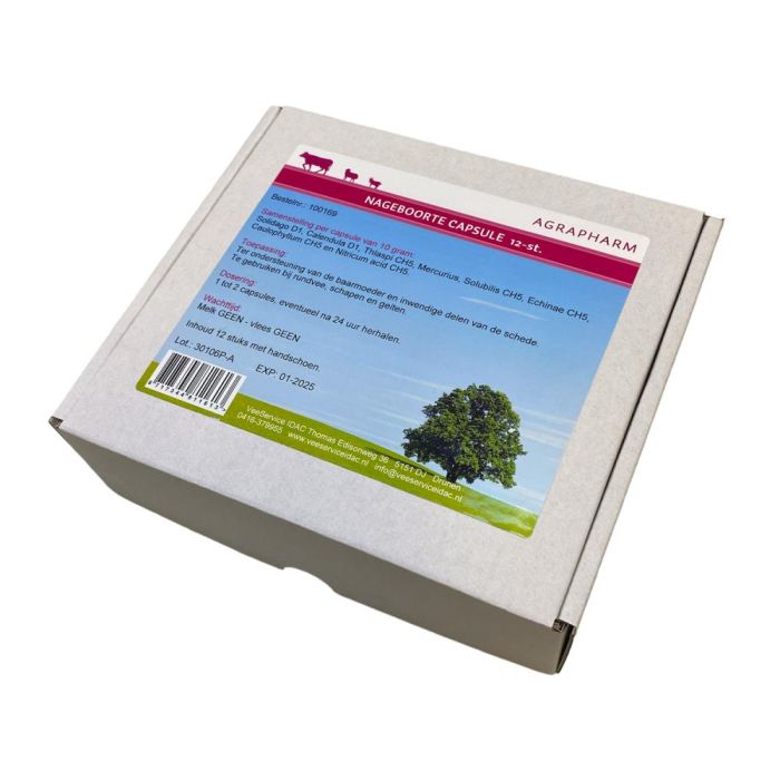 Nageboorte capsules 12 stuks