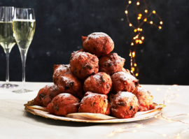 Oliebollen met krenten 10 stuks thuisbezorgd