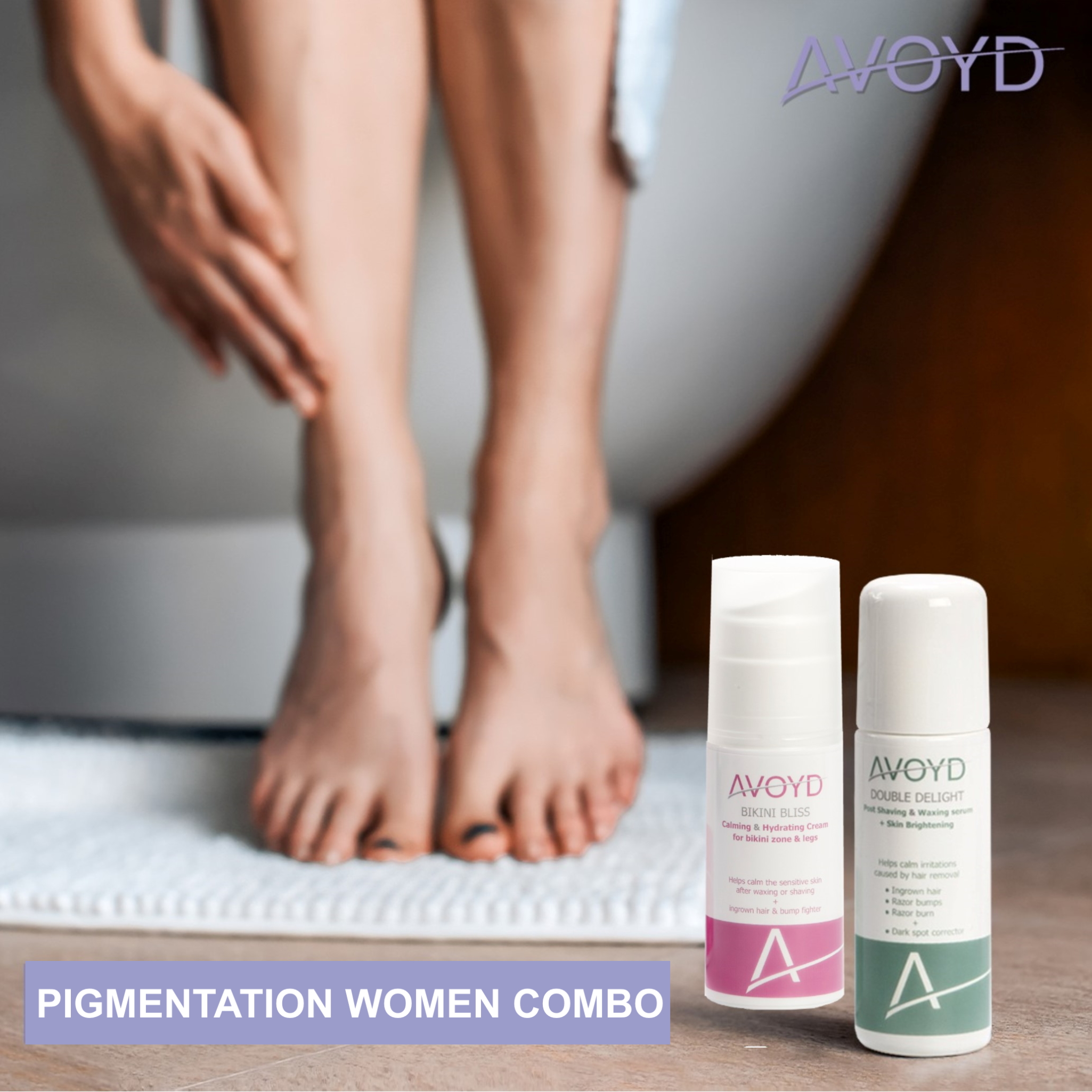 Pigmentation pakket vrouw