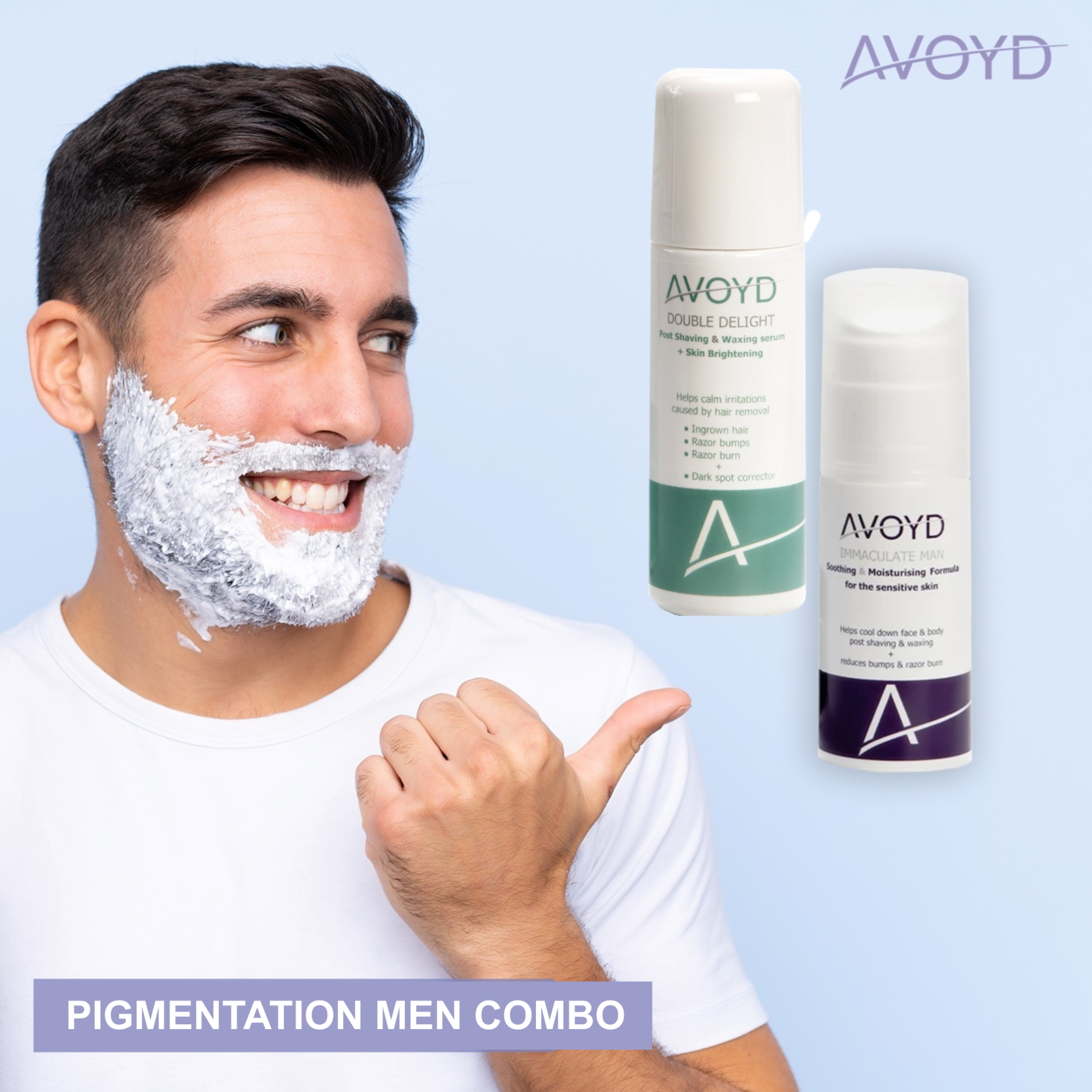 Pigmentation pakket man