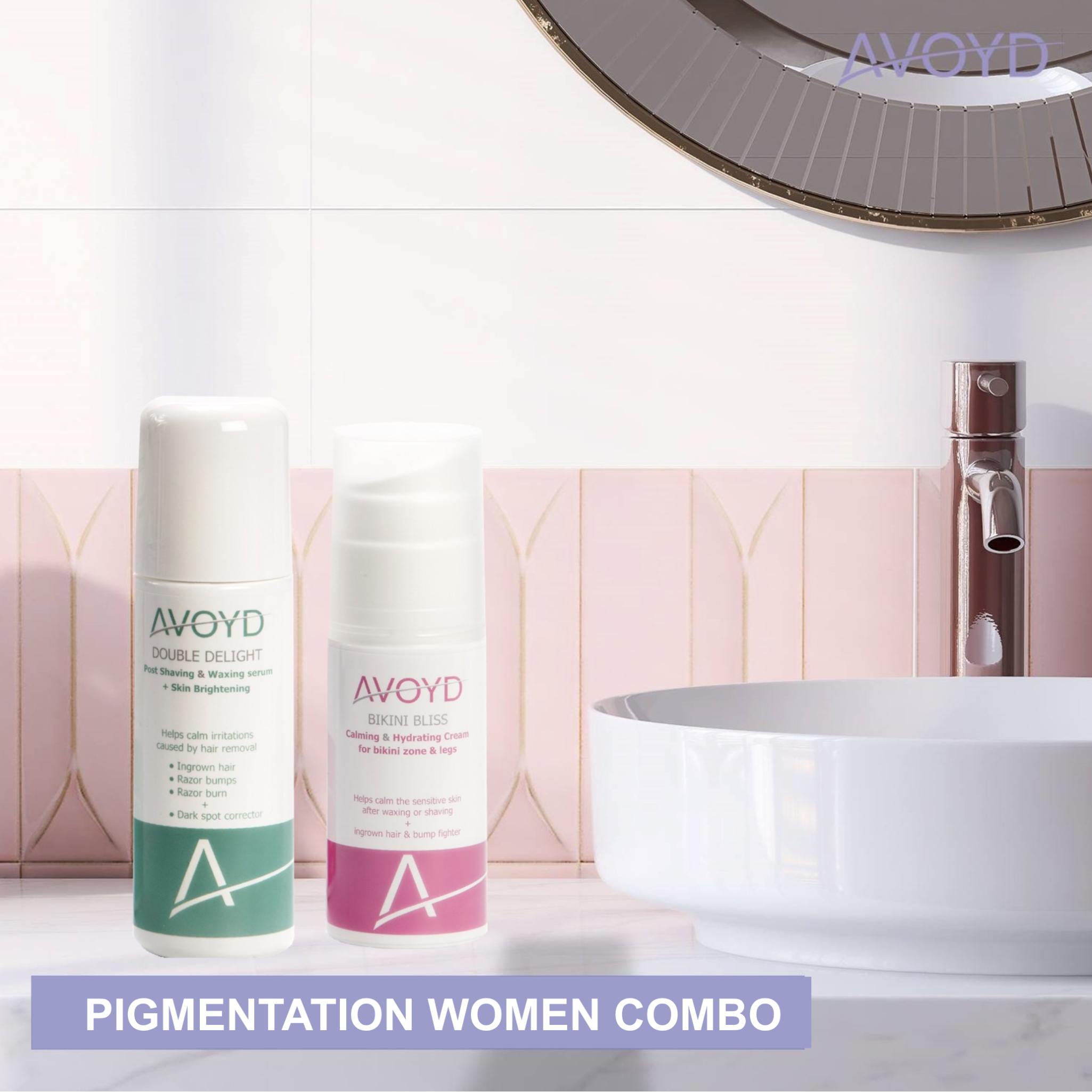 Pigmentation pakket vrouw