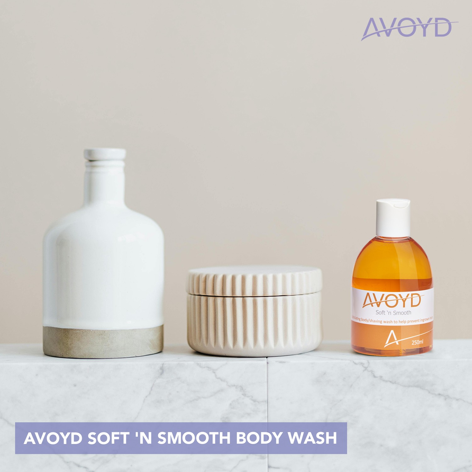 AVOYD Soft 'n Smooth Body Wash (250ml)