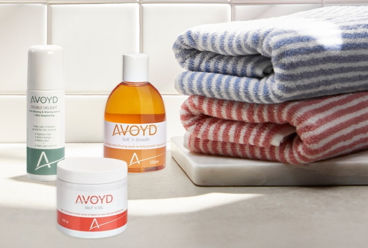 Hast du AVOYD Double Delight, Soft 'n Smooth und Salt 'n Oil Scrub schon in deiner Routine?