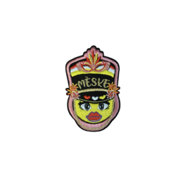 Méske embleem met petje
