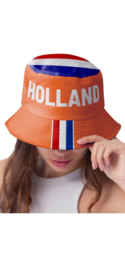 Bucket hat Holland met vlag (E)