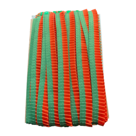 Harmonica band groen oranje (25m)