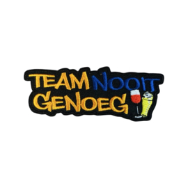 Team nooit genoeg Lampegat