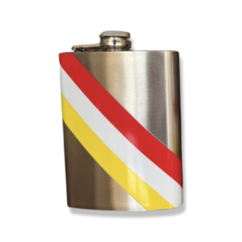 Oeteldonkse veldfles schuine strepen 8oz (237ml)*