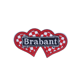 2 Hartjes Brabant Banier zwart