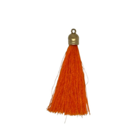 Decoratie flosje oranje