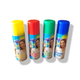 Serpentine spray