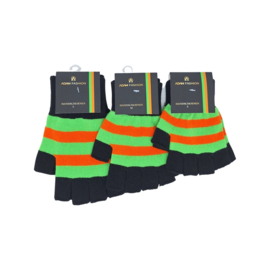 Vingerloze handschoen Kruikenstad brede streep mt S/kinderen*