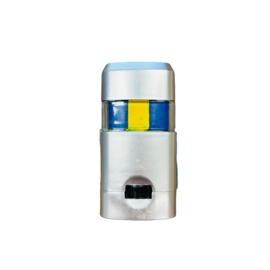 Schminkstift met brede strepen Blauw/Geel 8.5 gr (groot)