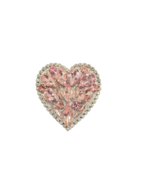 Decoratie hart roze