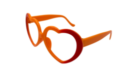 Hartjes bril zonder glas Kielegat*