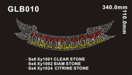 Strass banier oeteldonk