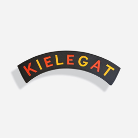 Kielegat boog rood, oranje, rood