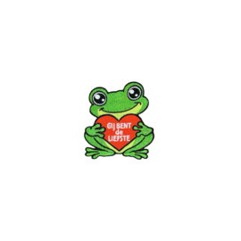Kikker met hart Gij bent de liefste