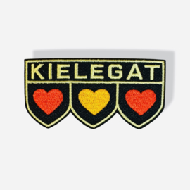3 x Hartjes rood, oranje, rood Kielegat