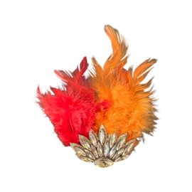 Kielegat speld met veren