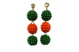 Oorbellen Kruikenstad 3 x ballen