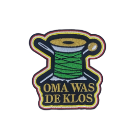 Oma was de klos