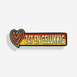 Embleem Zat en gelukkig rechthoek Kielegat