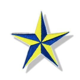 Ster Blauw/geel