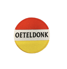 Oeteldonk cirkel rood, wit & geel