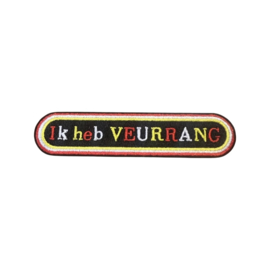 Ik heb VEURRANG