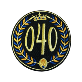 040 Lauwerkrans rug embleem