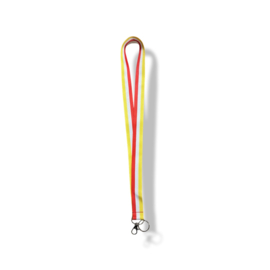 Oeteldonks keycord met extra borrelglas ring