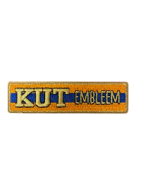 Kut embleem lampegat