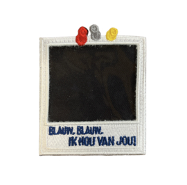 Fotolijstje blauw blauw