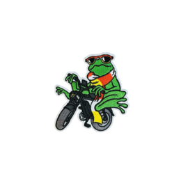 Oetel op de fatbike