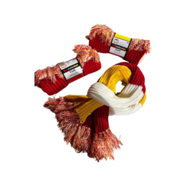 Oeteldonkse sjaal grof gebreid 200 cm x 25 cm (M)*