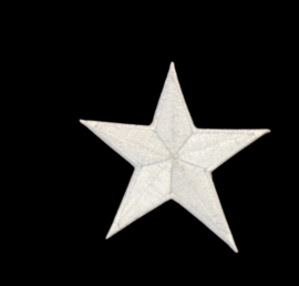 Ster wit 2 cm
