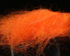 Flash pike dubbing - hot orange UVR