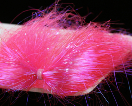 Saltwater angel hair - uv fluo pink