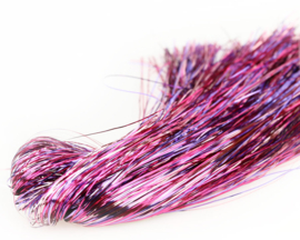 Tinsel blend hair - purple