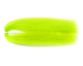 Synthetic pike hair - chartreuse